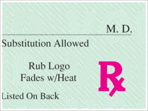 Heat Sensitive Rx Symbol