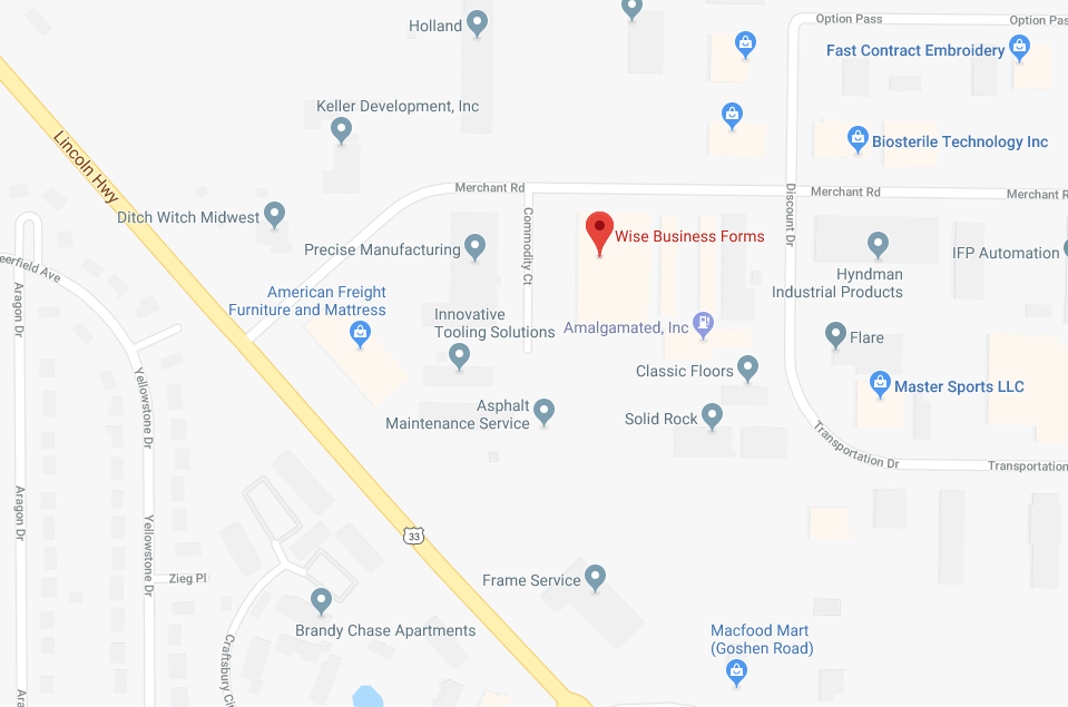 Wise Indiana Location