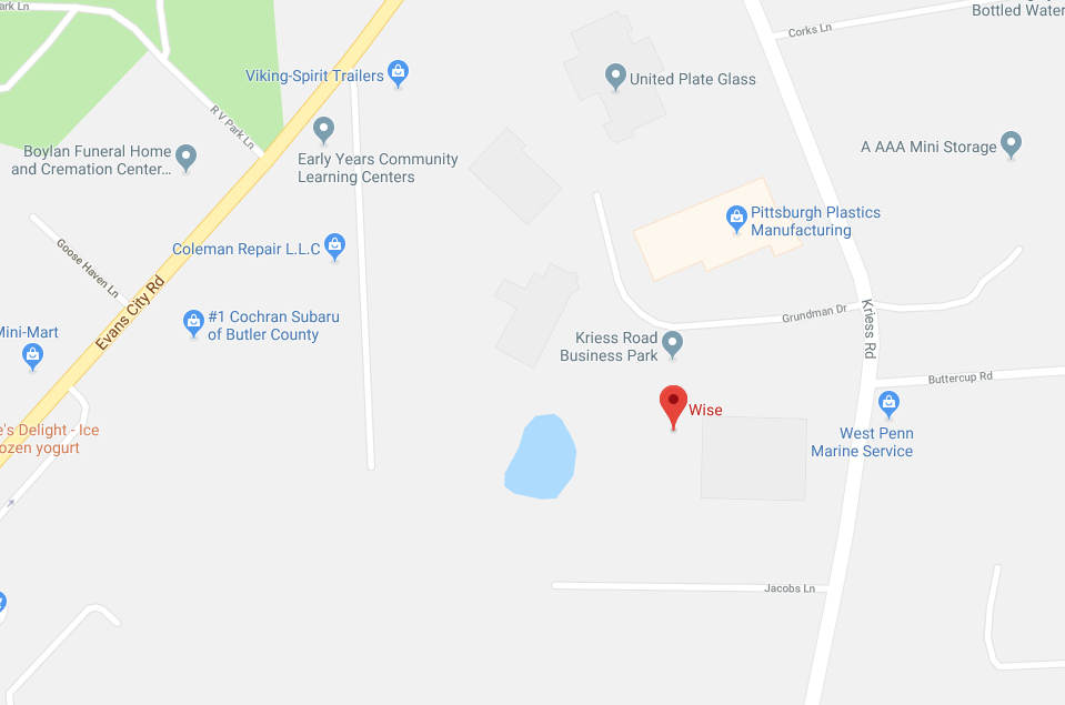 Wise Pennsylvania Location